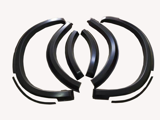 Matte Textured Black Pickup Abs Plastic Fender Flares For Toyoto