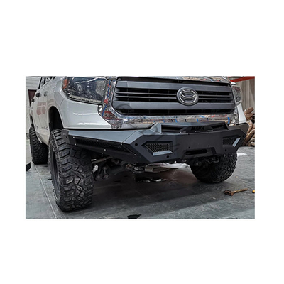 Rolled Steel Front Bumper Guard For Tundra 2007-2020 Black