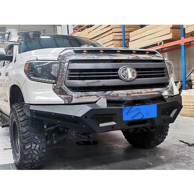 Rolled Steel Front Bumper Guard For Tundra 2007-2020 Black