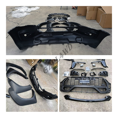 PP Plastic 4x4 Body Kits Car Bumper For REVO 15-21 Upgrade To Gr Sport 2021+ Without Lights