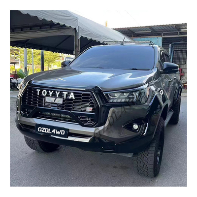 PP Plastic 4x4 Body Kits Car Bumper For REVO 15-21 Upgrade To Gr Sport 2021+ Without Lights