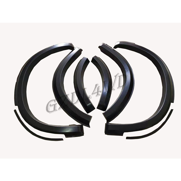 Matte Textured Black Pickup Abs Plastic Fender Flares For Toyoto